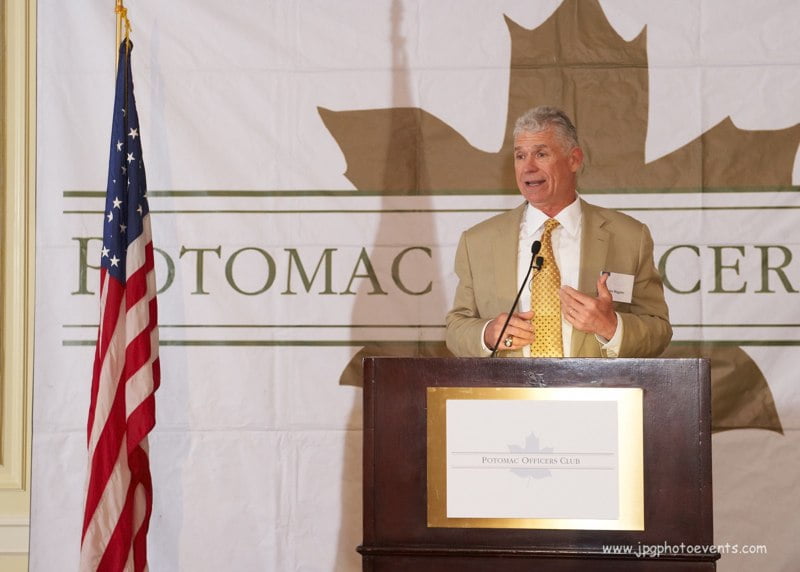 Former Redskin John Riggins Speaks at Potomac Officers Club Event - top government contractors - best government contracting event