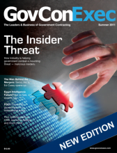 GovConExec Magazine's Summer Issue Highlights Insider Threat - top government contractors - best government contracting event
