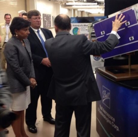 Commerce Secretary Penny Pritzker Stops at Ball Aerospace - top government contractors - best government contracting event