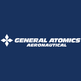 General Atomics Demos UAV-Based Tracking System; Frank Pace Comments - top government contractors - best government contracting event
