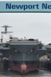 Huntington Ingalls Floats New Aircraft Carrier on Flooded Dock; Rolf Bartschi Comments - top government contractors - best government contracting event