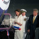 USS John Warner christening