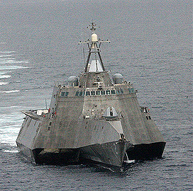 Breaking Defense: Navy Plans Earlier Littoral Combat Ship Upgrade Award to 2018 - top government contractors - best government contracting event