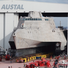 Navy to Conduct Christening Ceremony of Austal-Built USS Charleston - top government contractors - best government contracting event