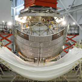 Lockheed Integrates Orion Crew Module for NASA's Artemis 1 Mission - top government contractors - best government contracting event