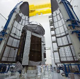 Tropical Storm Delays Lockheed-Built MUOS-4 Satellite Launch - top government contractors - best government contracting event