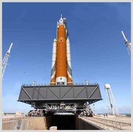 NASA, Industry Partners Complete Space Launch System Design Review - top government contractors - best government contracting event