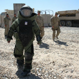 Navy Issues RFI on Portable Bomb Detector Tech - top government contractors - best government contracting event