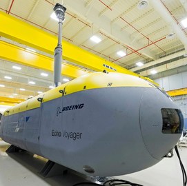 Boeing Unveils 'Echo Voyager' Autonomous Underwater Vehicle - top government contractors - best government contracting event
