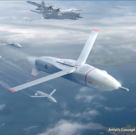 General Atomics Unveils Mechanical Arm for DARPA Gremlins UAS Program; Chris Pehrson Comments - top government contractors - best government contracting event