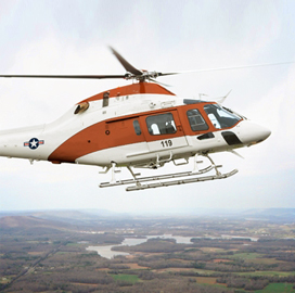 Leonardo-Finmeccanica Unveils Trainer Variant of AgustaWestland Koala Helicopter - top government contractors - best government contracting event