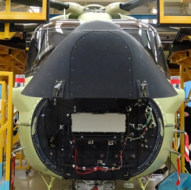 Finmeccanica Unveils New E-Scan Airborne Surveillance Radar for UAVs - top government contractors - best government contracting event