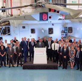 Lockheed Delivers 30th Merlin Mk2 Helicopter to UK Military - top government contractors - best government contracting event