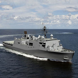 Huntington Ingalls Receives Navy LXR Amphibious Ship Design Contract Modification - top government contractors - best government contracting event