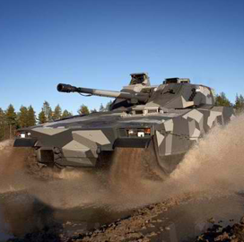 BAE Systems, Patria to Debut CV90 Infantry Fighting Vehicle at Land Forces 2016 Event - top government contractors - best government contracting event