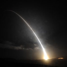 Air Force Demos Boeing-Built Minuteman III ICBM with Test Re-Entry Vehicle - top government contractors - best government contracting event