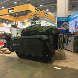 QinetiQ, Milrem Unveil Hybrid Unmanned Ground Vehicle; Jon Hastie Comments - top government contractors - best government contracting event