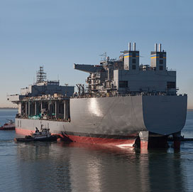 General Dynamics Subsidiary to Modernize Navy Expeditionary Mobile Base Vessel - top government contractors - best government contracting event