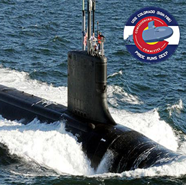 General Dynamics Hands Navy's Future USS Colorado Submarine - top government contractors - best government contracting event