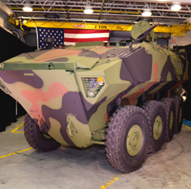 Marine Corps Receives 1st BAE-Built Amphibious Combat Vehicle Prototype - top government contractors - best government contracting event