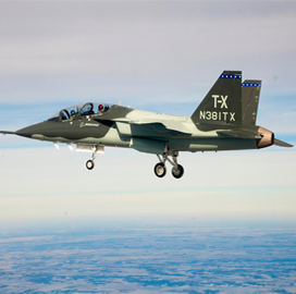 Boeing-Saab Team Test-Flies Trainer Aircraft Offering for Air Force T-X Program - top government contractors - best government contracting event