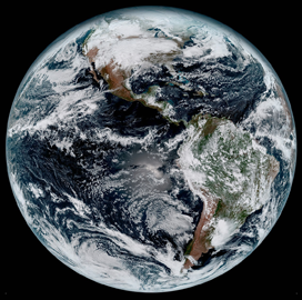 Harris-Built GOES-16 Satellite Camera Captures Image of Earth's Full Western Hemisphere - top government contractors - best government contracting event