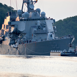 Lockheed gets $69M Navy contract modification for guided missile destroyer enhancement support - top government contractors - best government contracting event
