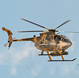 Triumph Group to Continue Gearbox Supply for MD 530 Attack Helicopters - top government contractors - best government contracting event