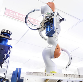 Thales Alenia Space Deploys 'Collaborative' Robots to Aid Satellite Production - top government contractors - best government contracting event