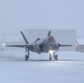 Lockheed, USAF Test Norwegian F-35A Drag Chute - top government contractors - best government contracting event