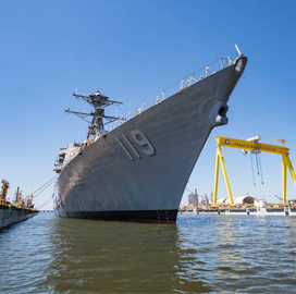 Navy to Hold USS Delbert D. Black Destroyer Christening at HII Shipyard - top government contractors - best government contracting event