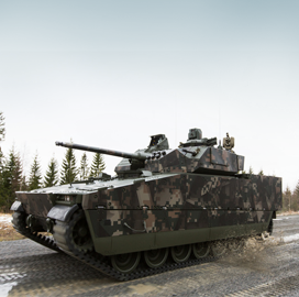 BAE Unveils Modernized CV90 Infantry Fighting Vehicle - top government contractors - best government contracting event