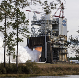 NASA, Aerojet Rocketdyne Test Main Engine Controller for Orion-SLS Crewed Flight - top government contractors - best government contracting event