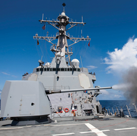 BAE to Update US Naval Gun Systems; Joseph Senftle Comments - top government contractors - best government contracting event