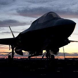 Lockheed-Built F-35Bs Arrive at UK Military Air Base - top government contractors - best government contracting event