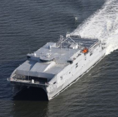 Austal USA Hosts Christening of Navy's 10th Expeditionary Fast Transport Ship - top government contractors - best government contracting event