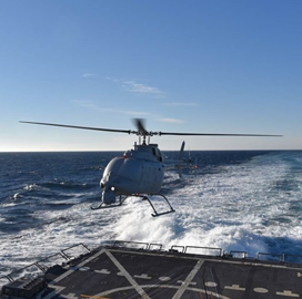 Northrop-Built Unmanned Helicopter Completes Initial Operational Test Aboard Navy LCS - top government contractors - best government contracting event