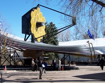 Northrop To Display Full Webb Telescope Model At Science Festival - top government contractors - best government contracting event