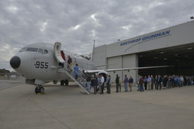 Northrop Employees Tour Poseidon Maritime Aircraft at Md. Facility; Paul B. Kalafos Comments - top government contractors - best government contracting event