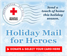 Pitney Bowes, Red Cross Sponsoring Holiday Mail to Soldiers - top government contractors - best government contracting event