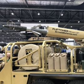Arnold Defense Introduces Fletcher Rocket Launcher at SOFEX 2018 - top government contractors - best government contracting event