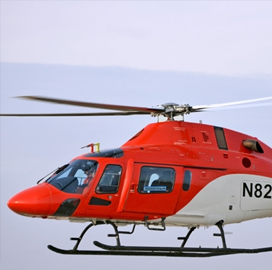 Leonardo Test-Flies Training Helicopter Offering for US Navy - top government contractors - best government contracting event