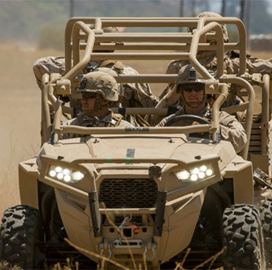 Jennifer Moore: Marine Corps Eyes Ultralight Tactical Vehicle Solicitation by 2019's Final Quarter - top government contractors - best government contracting event
