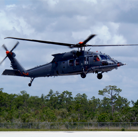 Sikorsky Demos Tactical Mission Kit on HH-60W Helicopter - top government contractors - best government contracting event