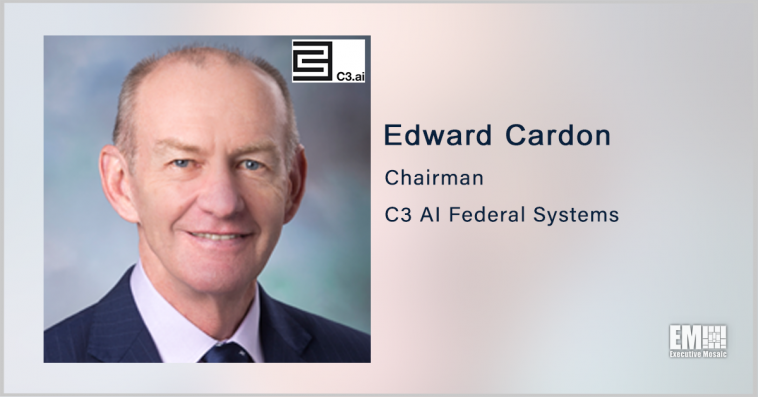 Former Army Cyber Leader Ed Cardon Named C3 AI Federal Group Chair - top government contractors - best government contracting event