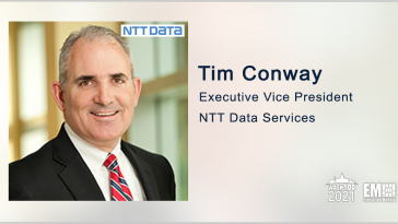 Tim Conway: NTT Data to Modernize DOJ Court Management System - top government contractors - best government contracting event
