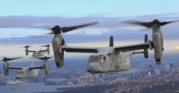 Bell Boeing Lands DLA Contract to Perform V-22 Platform Maintenance Work