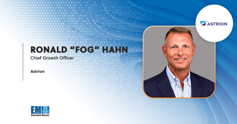 Astrion CGO Fog Hahn Charts Company’s Growth Strategy