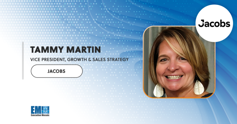 Tammy Martin Assumes Growth & Sales Strategy VP Role at Jacobs