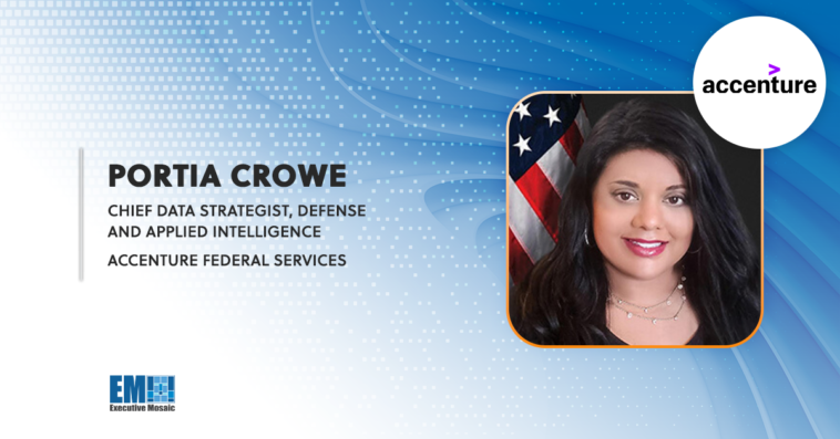 Accenture Federal Services' Portia Crowe on AI-Based Network Management